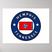 Memphis Tennessee Poster (Voorkant)