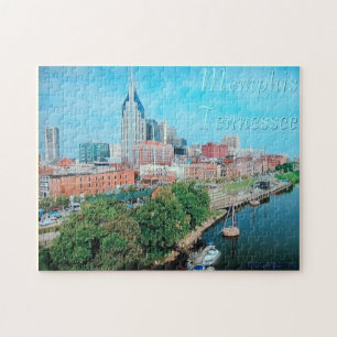 Memphis Tennessee Puzzle Legpuzzel
