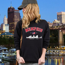 "Memphis Tennessee – Skyline Art  Hoodie