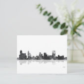 MEMPHIS, TENNESSEE SKYLINE BRIEFKAART (Staand voorkant)