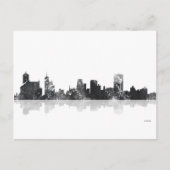 MEMPHIS, TENNESSEE SKYLINE BRIEFKAART (Voorkant)