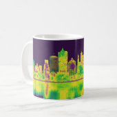 Memphis Tennessee Skyline Koffiemok (Voorkant links)