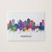 Memphis Tennessee Skyline Legpuzzel (Horizontaal)