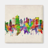 Memphis Tennessee Skyline Magneet (Voorkant)