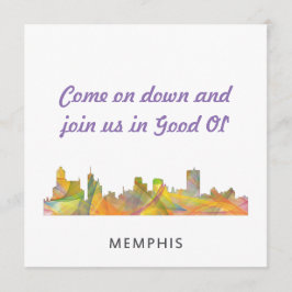 MEMPHIS, TENNESSEE SKYLINE WB1 - SAVE THE DATE