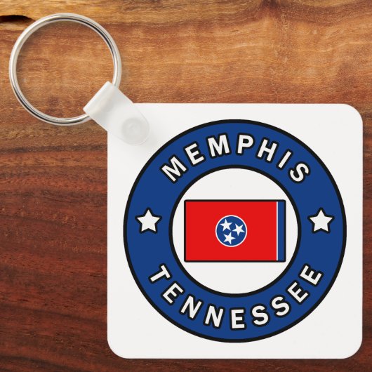 Memphis Tennessee Sleutelhanger (Voorkant)