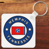 Memphis Tennessee Sleutelhanger (Achterkant)