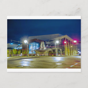 memphis tennessee stadsstraten in stad muziekstad briefkaart