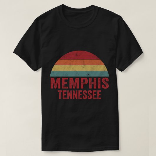 Memphis Tennessee T-shirt (Design voorkant)