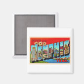 Memphis Tennessee TN  groot Briefkaart Magneet (Voorkant / Achterkant)