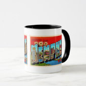 Memphis Tennessee TN  groot Briefkaart Mok (Voorkant rechts)