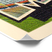 Memphis Tennessee TN  groot Briefkaart Poster (Hoek)