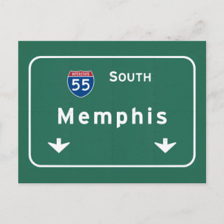 Memphis Tennessee tn Interstate Highway Freeway : Briefkaart