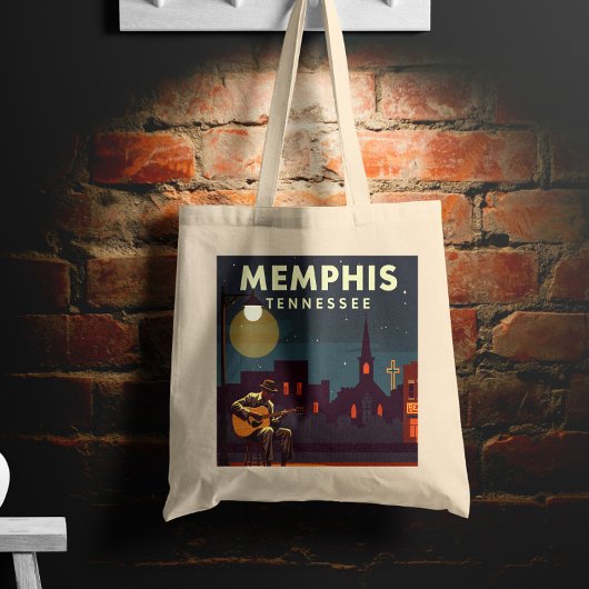 Memphis Tennessee Tote Bag