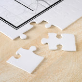 Memphis Tennessee USA Cities Travel City Map Legpuzzel (Zijkant)