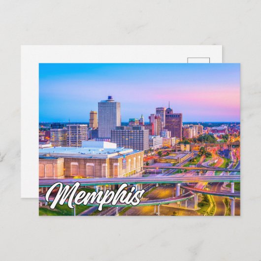 Memphis, Tennessee, Verenigde Staten Briefkaart (Voorkant / Achterkant)