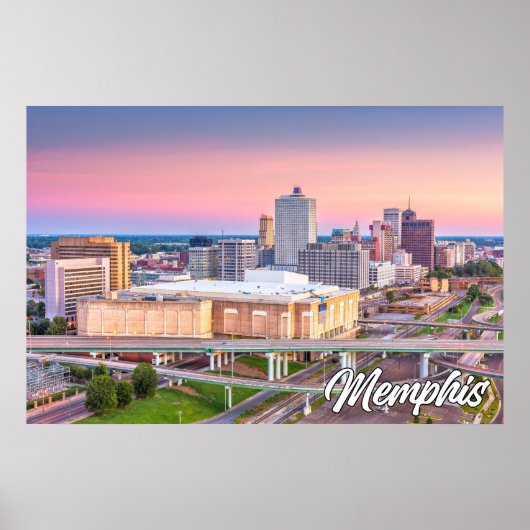 Memphis, Tennessee, Verenigde Staten Poster (Voorkant)