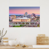 Memphis, Tennessee, Verenigde Staten Poster (Keuken)