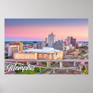 Memphis, Tennessee, Verenigde Staten Poster