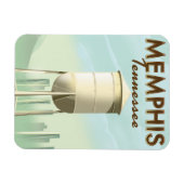 Memphis Tennessee vintage reisposter Magneet (Horizontaal)