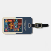 Memphis, TN | Beale Street Neon Bagagelabel (Voorkant horizontaal)