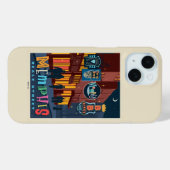 Memphis, TN | Beale Street Neon Case-Mate iPhone Case (Achterkant (horizontaal))