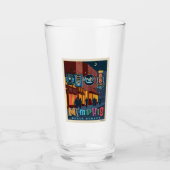 Memphis, TN | Beale Street Neon Glas (Voorkant)