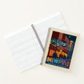 Memphis, TN | Beale Street Neon Notitieboek (Binnen)