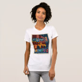 Memphis, TN | Beale Street Neon T-shirt (Voorkant volledig)