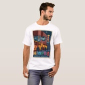 Memphis, TN | Beale Street Neon T-shirt (Voorkant volledig)
