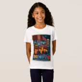 Memphis, TN | Beale Street Neon T-shirt (Voorkant volledig)