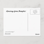 Memphis TN Briefkaart (Achterkant)