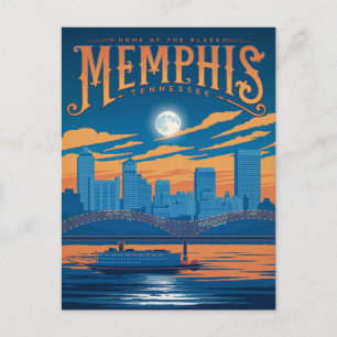 Memphis, TN Briefkaart