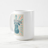 Memphis, TN: Gitaarserie | rock-'n-roll Koffiemok (Voorkant links)