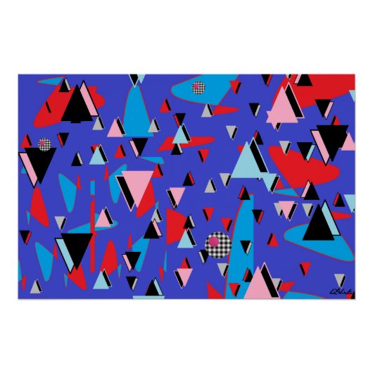 Memphis Wine Rewind Perfect Poster (Voorkant)