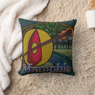 Memphis-Yellow Fever- Pillow Kussen