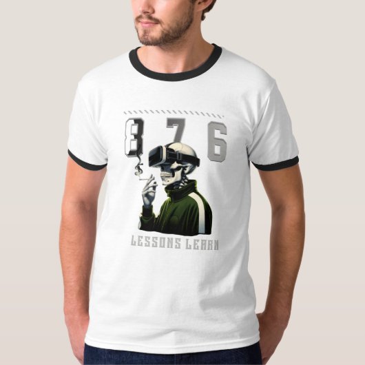 Men Champion Gorilla Lessons Learn T-Shirt (Voorkant)