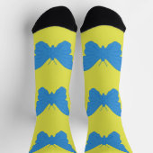 Men crew socks with flag of Bady Bassit, Brazil Sokken (Top)