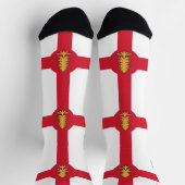 Men crew socks with flag of Montreal, Canada Sokken (Top)