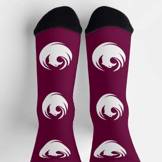 Men crew socks with flag of Phoenix City Sokken (Top)