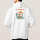Men Energy Flow Lessen Leren Hoodie (Achterkant)