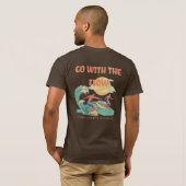 Men Energy Flow Lessons Learn T-Shirt (Achterkant volledig)