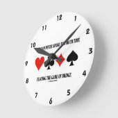 Men kan nooit teveel tijd spenderen het Spelen Bru Ronde Klok (Hoek)