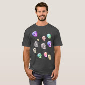 Men multi-skulls T-Shirt (Voorkant volledig)