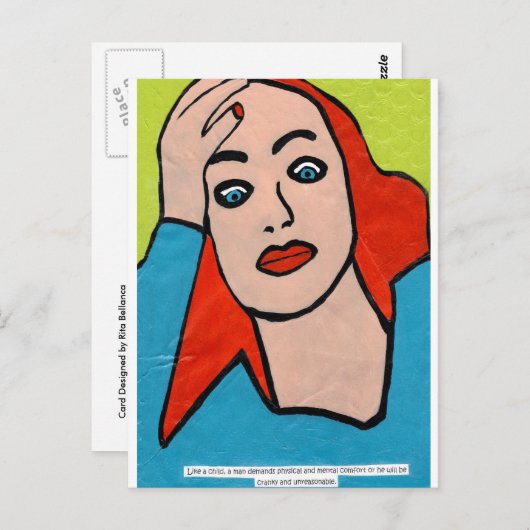 Men! Postcard Briefkaart (Voorkant / Achterkant)