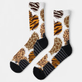 Men’s African Print Athletic Crew Socks Sokken (Links)