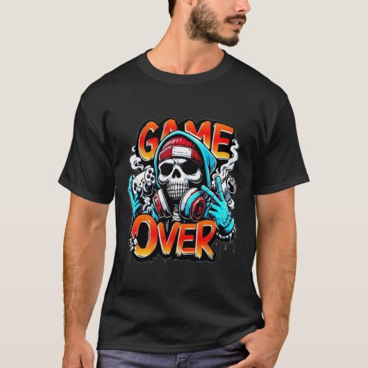 Men’s Classic “Game Over” T-Shirt (Voorkant)