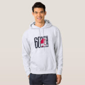 Men’s Funny 60% Off Ignorance Book Lover Hoodie (Voorkant volledig)