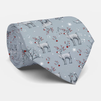 Men’s Reindeer Christmas Neck Tie Stropdas