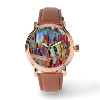 Men’s Rose Gold Vintage Watch Horloge